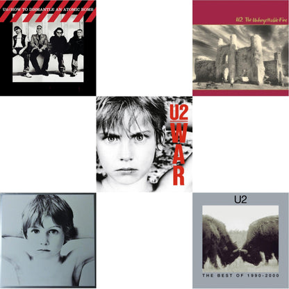 How To Dismantle An Atomic Bomb (20Th Anniversary) (2LP/180G) & Boy & War & Unforgettable Fire & Best Of 1990-2000 (2LP)