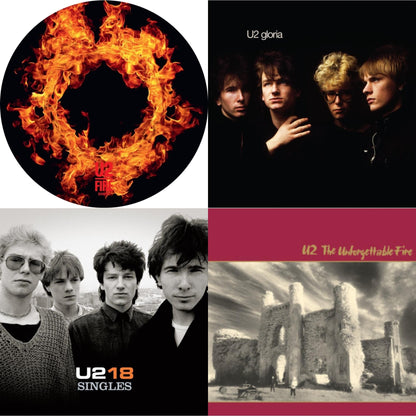 Fire (40Th Anniversary Edition/Picture Disc) & Gloria (40Th Anniversary/180G/Transparent Yellow LP Vinyl) & U218 Singles & Unforgettable Fire