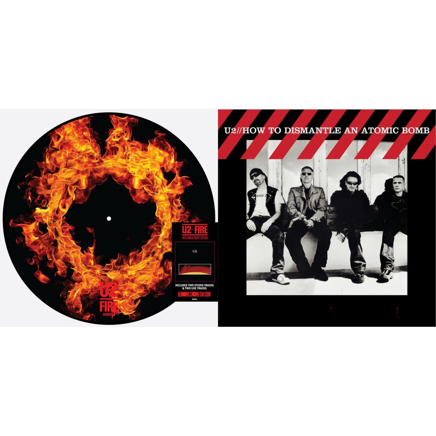Fire (40Th Anniversary Edition/Picture Disc) & How To Dismantle An Atomic Bomb (20Th Anniversary) (2LP/180G)