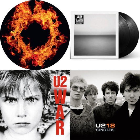 Fire (40Th Anniversary Edition/Picture Disc) & U218 Singles & War & No Line On The Horizon (2 LP)