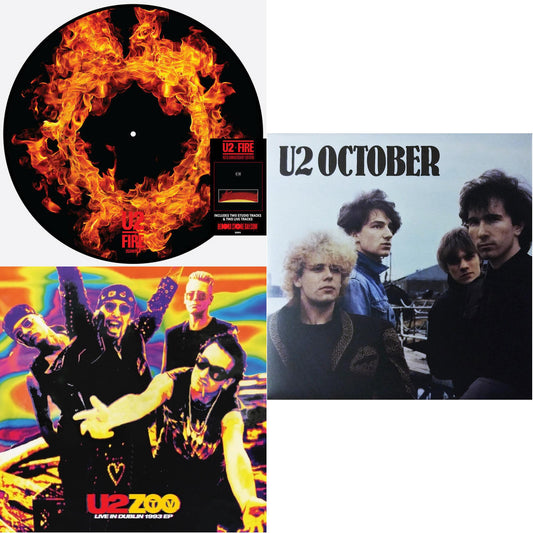 Fire (40Th Anniversary Edition/Picture Disc) & Zoo Tv: Live In Dublin 1993 (Ep) & October