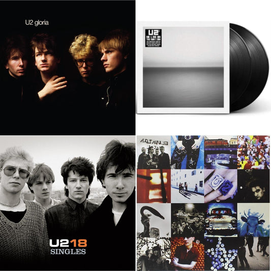 Gloria (40Th Anniversary/180G/Transparent Yellow LP Vinyl) & U218 Singles & Achtung Baby (180G/2 LP) & No Line On The Horizon (2 LP)