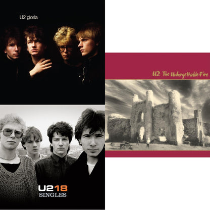 Gloria (40Th Anniversary/180G/Transparent Yellow LP Vinyl) & U218 Singles & Unforgettable Fire