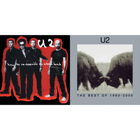 How To Re-Assemble An Atomic Bomb (Red/Black Marble LP Vinyl) & Best Of 1990-2000 (2LP)