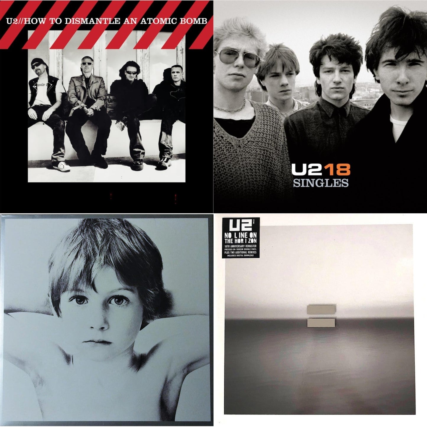 How To Dismantle An Atomic Bomb (20Th Anniversary) (2LP/180G) & U218 Singles & Boy & No Line On The Horizon (2 LP)