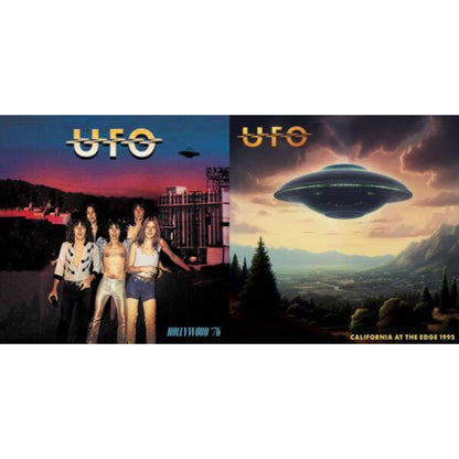 Hollywood '76 (Blue/Red Splatter LP Vinyl) & California At The Edge 1995 (Red Vinyl/2LP)