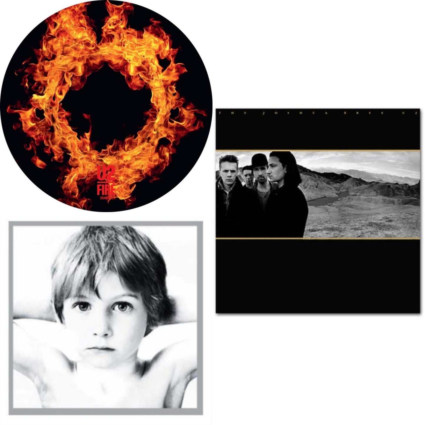 Fire (40Th Anniversary Edition/Picture Disc) & Boy & Joshua Tree