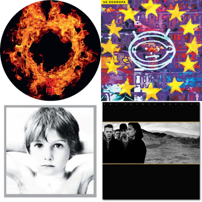 Fire (40Th Anniversary Edition/Picture Disc) & Zooropa (Transparent Yellow/2LP) & Boy & Joshua Tree