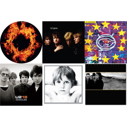Fire (40Th Anniversary Edition/Picture Disc) & Gloria (40Th Anniversary/180G/Transparent Yellow LP Vinyl) & Zooropa (Transparent Yellow/2LP) & U218 Singles & Boy & Joshua Tree