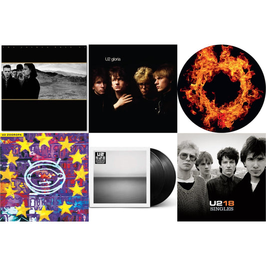 Fire (40Th Anniversary Edition/Picture Disc) & Gloria (40Th Anniversary/180G/Transparent Yellow LP Vinyl) & Zooropa (Transparent Yellow/2LP) & U218 Singles & Joshua Tree & No Line On The Horizon (2 LP)