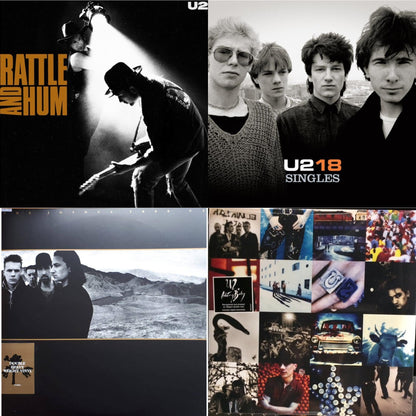 Rattle & Hum & U218 Singles & Joshua Tree & Achtung Baby (180G/2 LP)