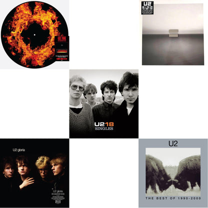 Fire (40Th Anniversary Edition/Picture Disc) & Gloria (40Th Anniversary/180G/Transparent Yellow LP Vinyl) & U218 Singles & No Line On The Horizon (2 LP) & Best Of 1990-2000 (2LP)
