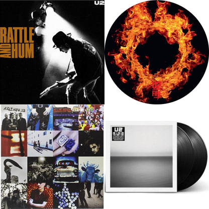 Rattle & Hum & Fire (40Th Anniversary Edition/Picture Disc) & Achtung Baby (180G/2 LP) & No Line On The Horizon (2 LP)