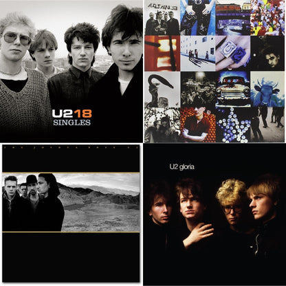 Gloria (40Th Anniversary/180G/Transparent Yellow LP Vinyl) & U218 Singles & Joshua Tree & Achtung Baby (180G/2 LP)