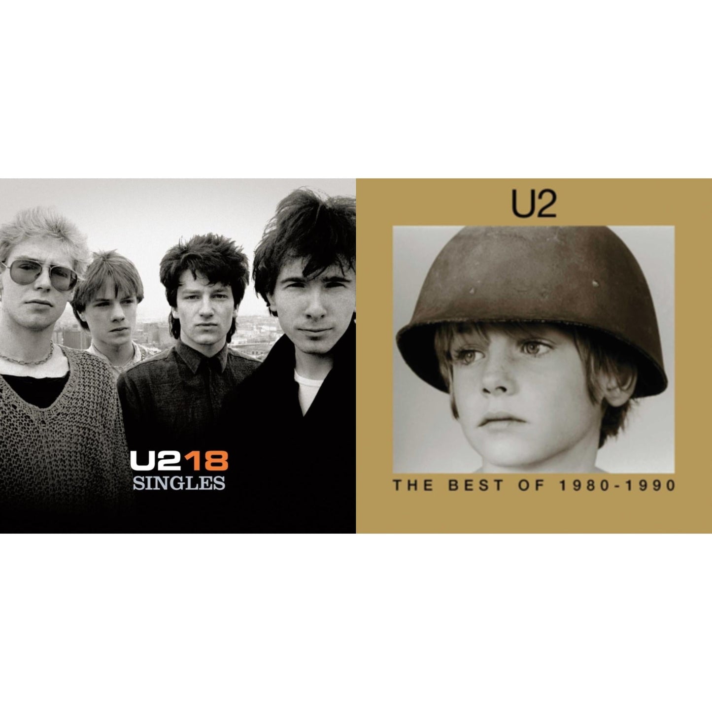 U218 Singles & Best Of 1980-1990 (180G/2 LP)