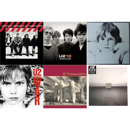 How To Dismantle An Atomic Bomb (20Th Anniversary) (2LP/180G) & U218 Singles & Boy & War & Unforgettable Fire & No Line On The Horizon (2 LP)