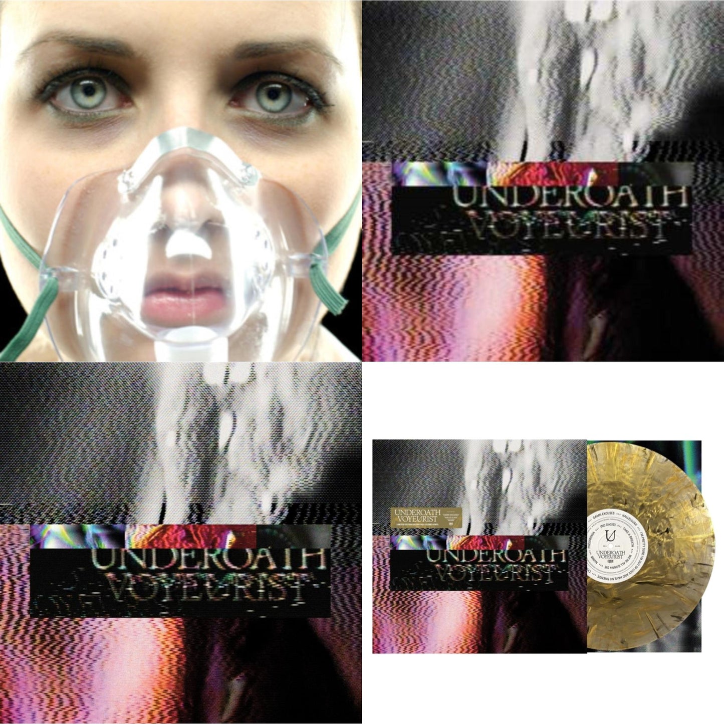 They're Only Chasing Safety (Color LP Vinyl) & Voyeurist (Cerebellum LP Vinyl) & Voyeurist (Flume Color LP Vinyl) & Voyeurist (Golden Age LP Vinyl)
