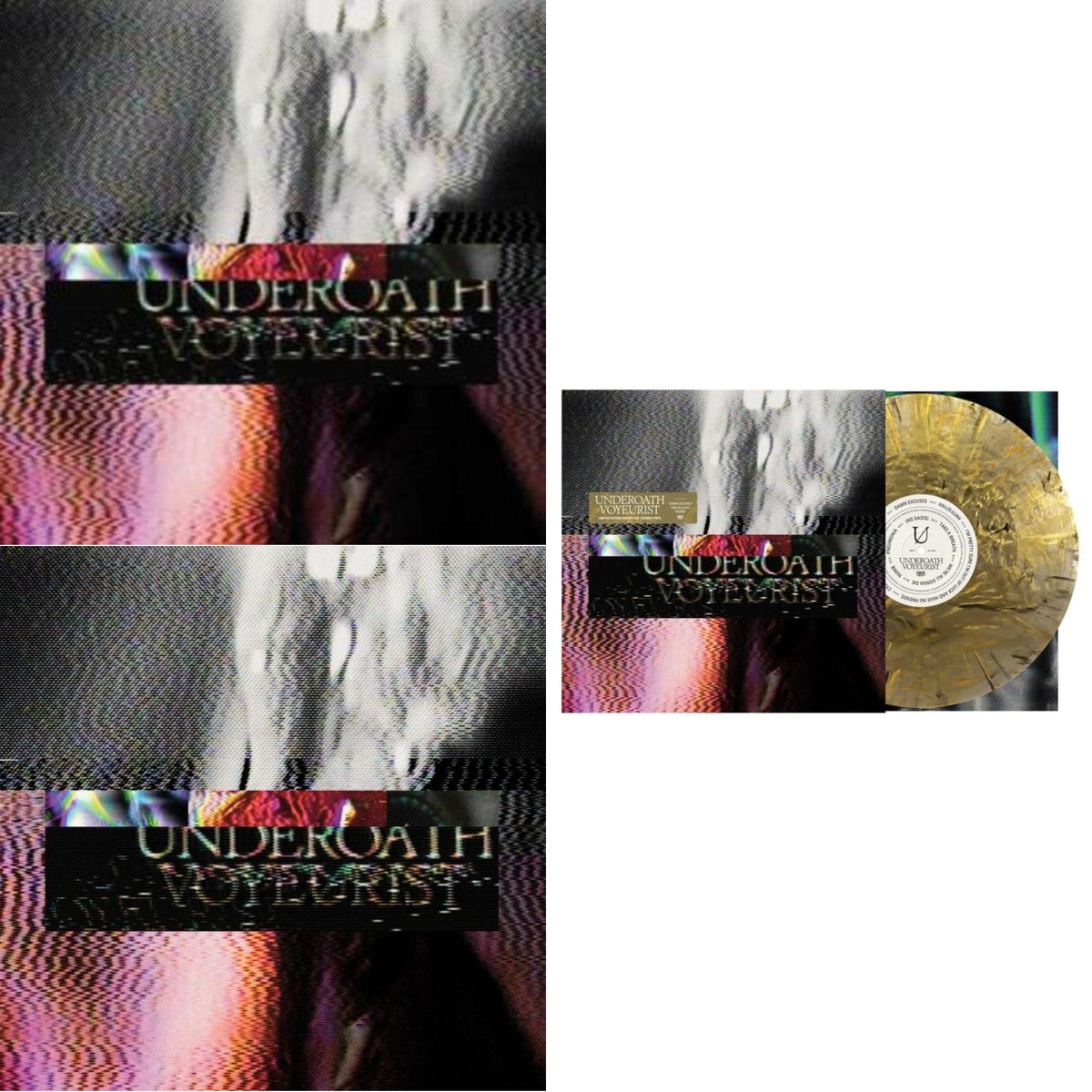 Voyeurist (Cerebellum LP Vinyl) & Voyeurist (Flume Color LP Vinyl) & Voyeurist (Golden Age LP Vinyl)