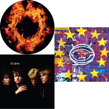 Fire (40Th Anniversary Edition/Picture Disc) & Gloria (40Th Anniversary/180G/Transparent Yellow LP Vinyl) & Zooropa (Transparent Yellow/2LP)