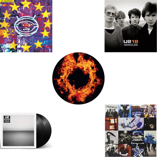 Fire (40Th Anniversary Edition/Picture Disc) & Zooropa (Transparent Yellow/2LP) & U218 Singles & Achtung Baby (180G/2 LP) & No Line On The Horizon (2 LP)