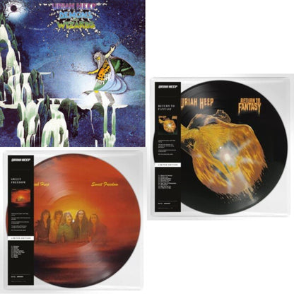 This is a 3 LP Vinyl SKU bundle.
1.This LP Vinyl is brand new.Format: LP VinylMusic Style: Prog RockThis item's title is: Demons & WizardsArtist: Uriah HeepLabel: SANCTUARY RECORDSBarcode: 4050538391398Release Date: 11/30/2018
2.This LP Vinyl is brand new.