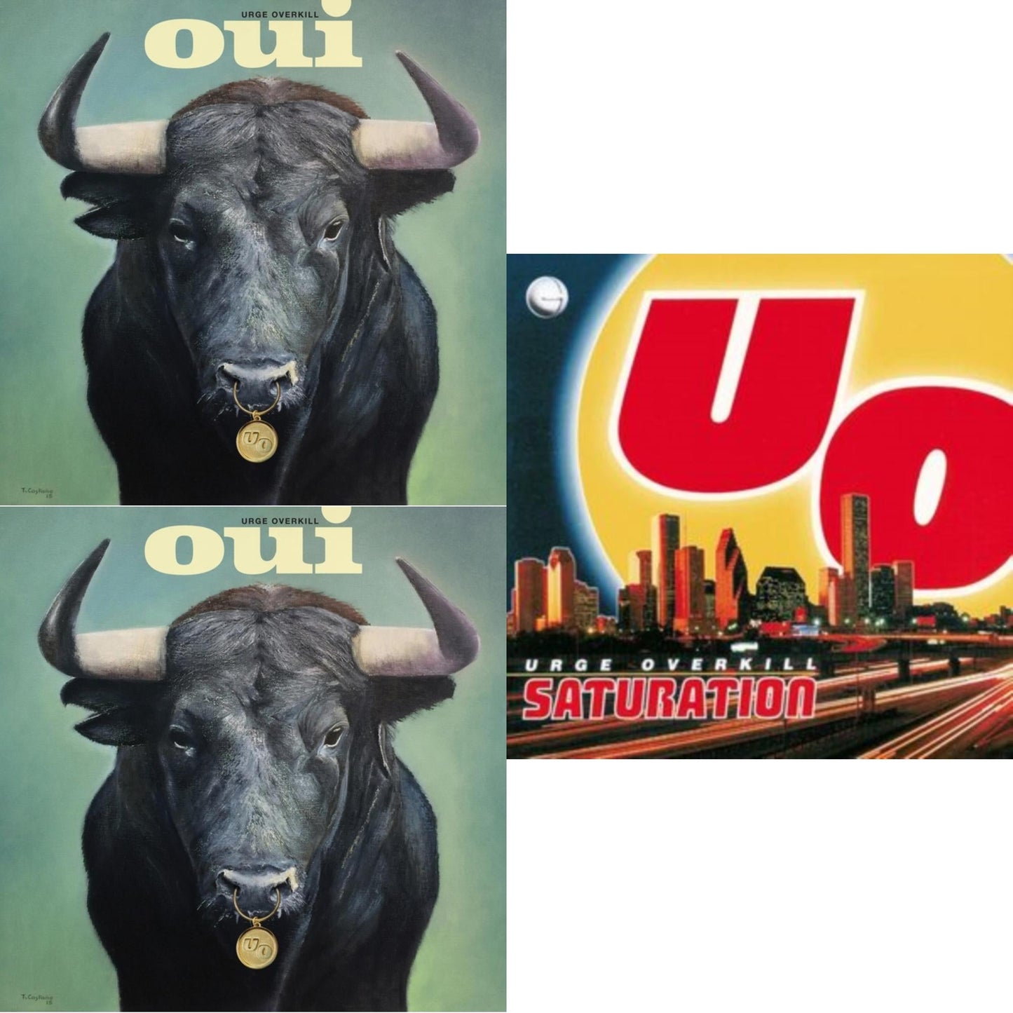 Saturation (25Th Anniversary Re-Issue/Color LP Vinyl) & Oui & Oui (Green LP Vinyl)