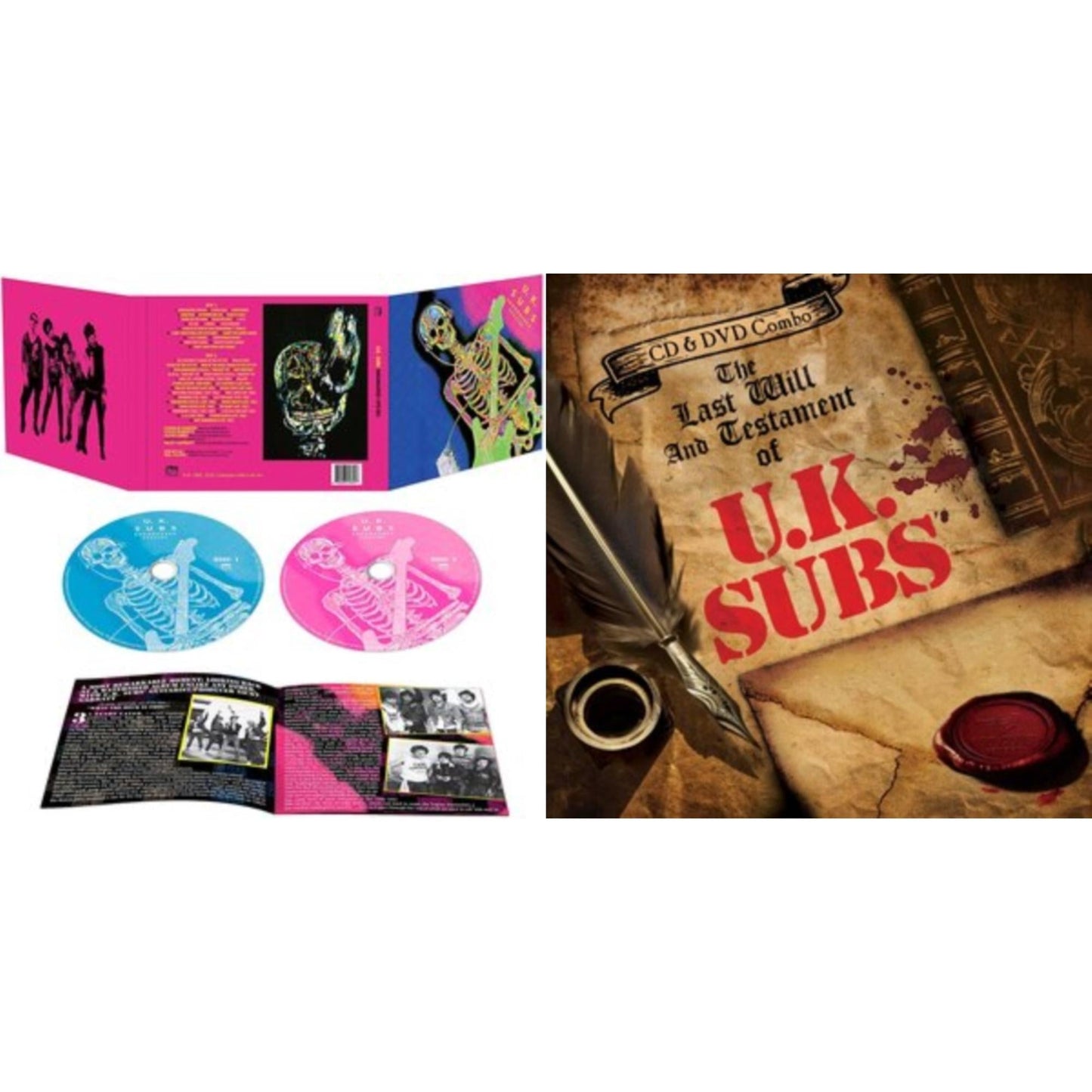 Endangered Species & Last Will & Testament Of U.K. Subs (2CD)