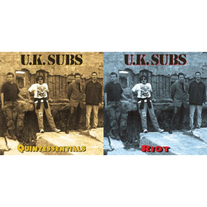 Quintessentials (Yellow/Black Splatter LP Vinyl) & Riot (Marble LP Vinyl)