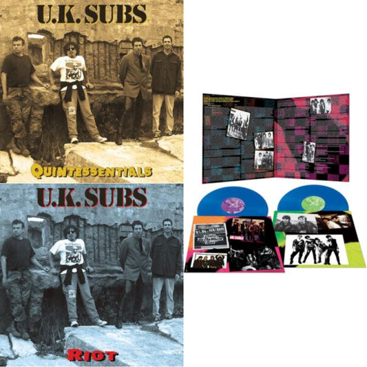 Endangered Species (Translucent Blue LP Vinyl) & Quintessentials (Yellow/Black Splatter LP Vinyl) & Riot (Marble LP Vinyl)