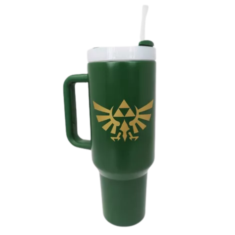 Tumbler (40 oz): The Legend of Zelda: Hyrule Logo  - Pyramid America