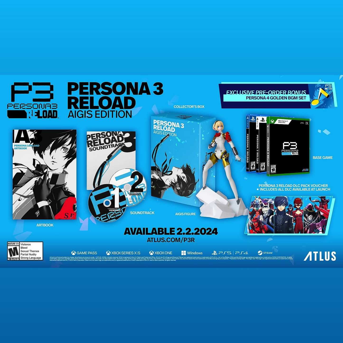 Pre Order Persona 3 Reload - Collector’s Edition - Xbox Series X