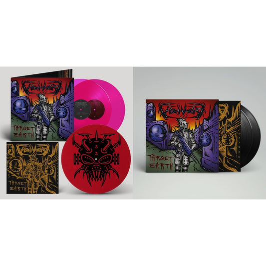 Target Earth & Target Earth (Magenta LP Vinyl)
