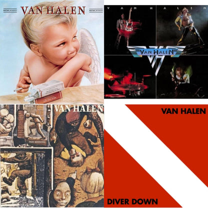 This is a 4 LP Vinyl SKU bundle.
1.This LP Vinyl is brand new.Format: LP VinylMusic Style: Hard RockThis item's title is: Fair WarningArtist: Van HalenLabel: RHINO/WARNER BROS.Barcode: 081227954987Release Date: 7/10/2015
2.This LP Vinyl is brand new.