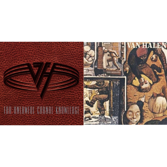 Van Halen - Fair Warning & For Unlawful Carnal Knowledge (2LP/Blu-Ray/2CD)