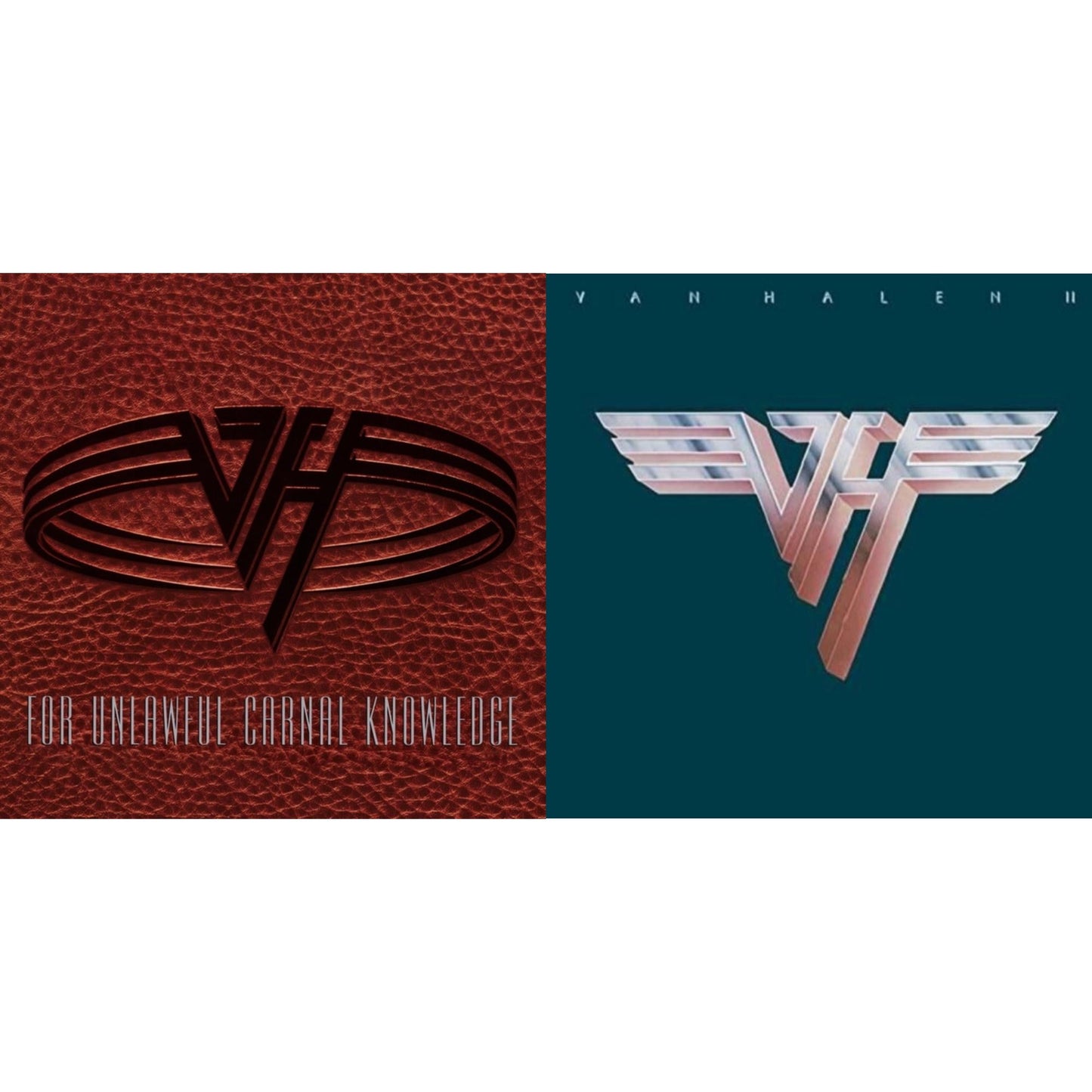 Van Halen Ii (180G/Remastered) & For Unlawful Carnal Knowledge (2LP/Blu-Ray/2CD)