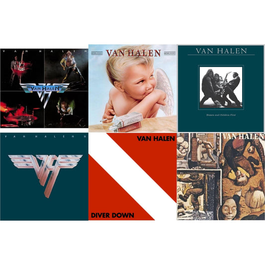 Van Halen Ii (180G/Remastered) & Women & Children First & Fair Warning & Diver Down & Van Halen (Digitally Remastered) & 1984
