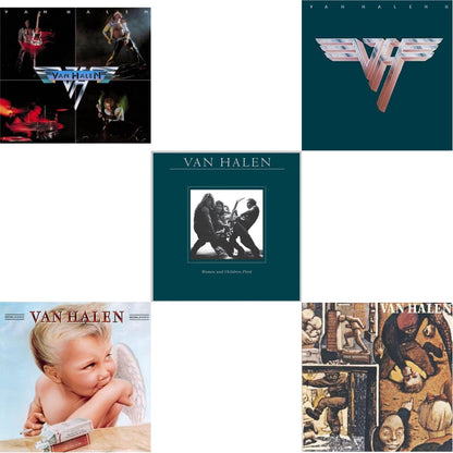 Van Halen Ii (180G/Remastered) & Women & Children First & Fair Warning & Van Halen (Digitally Remastered) & 1984