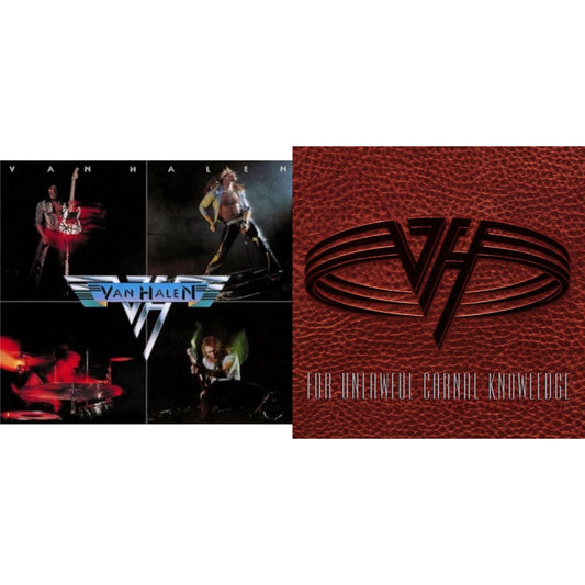 Van Halen (Digitally Remastered) & For Unlawful Carnal Knowledge (2LP/Blu-Ray/2CD)