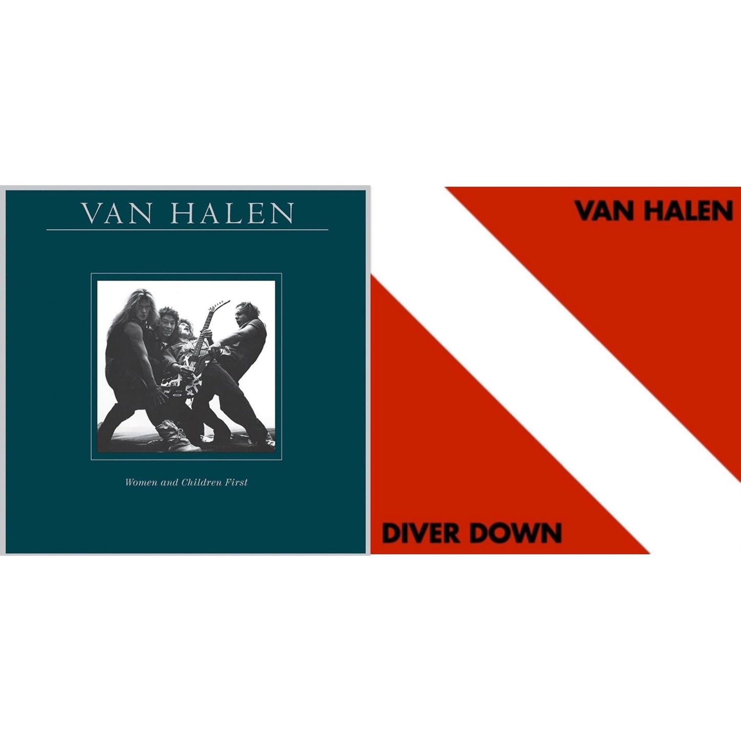 This is a 2 LP Vinyl SKU bundle.
1.This LP Vinyl is brand new.Format: LP VinylMusic Style: Hard RockThis item's title is: Women & Children FirstArtist: Van HalenLabel: RHINO/WARNER BROS.Barcode: 081227954963Release Date: 7/10/2015
2.This LP Vinyl is brand new.