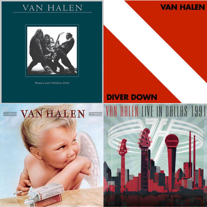 Women & Children First & Diver Down & 1984 & Live In Dallas 1991 (X) (2LP)