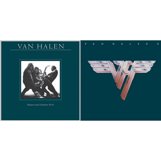 This is a 2 LP Vinyl SKU bundle.
1.This LP Vinyl is brand new.Format: LP VinylMusic Style: Hard RockThis item's title is: Van Halen Ii (180G/Remastered)Artist: Van HalenLabel: RHINO/WARNER BROS.Barcode: 081227954932Release Date: 7/10/2015
2.This LP Vinyl is brand new.
