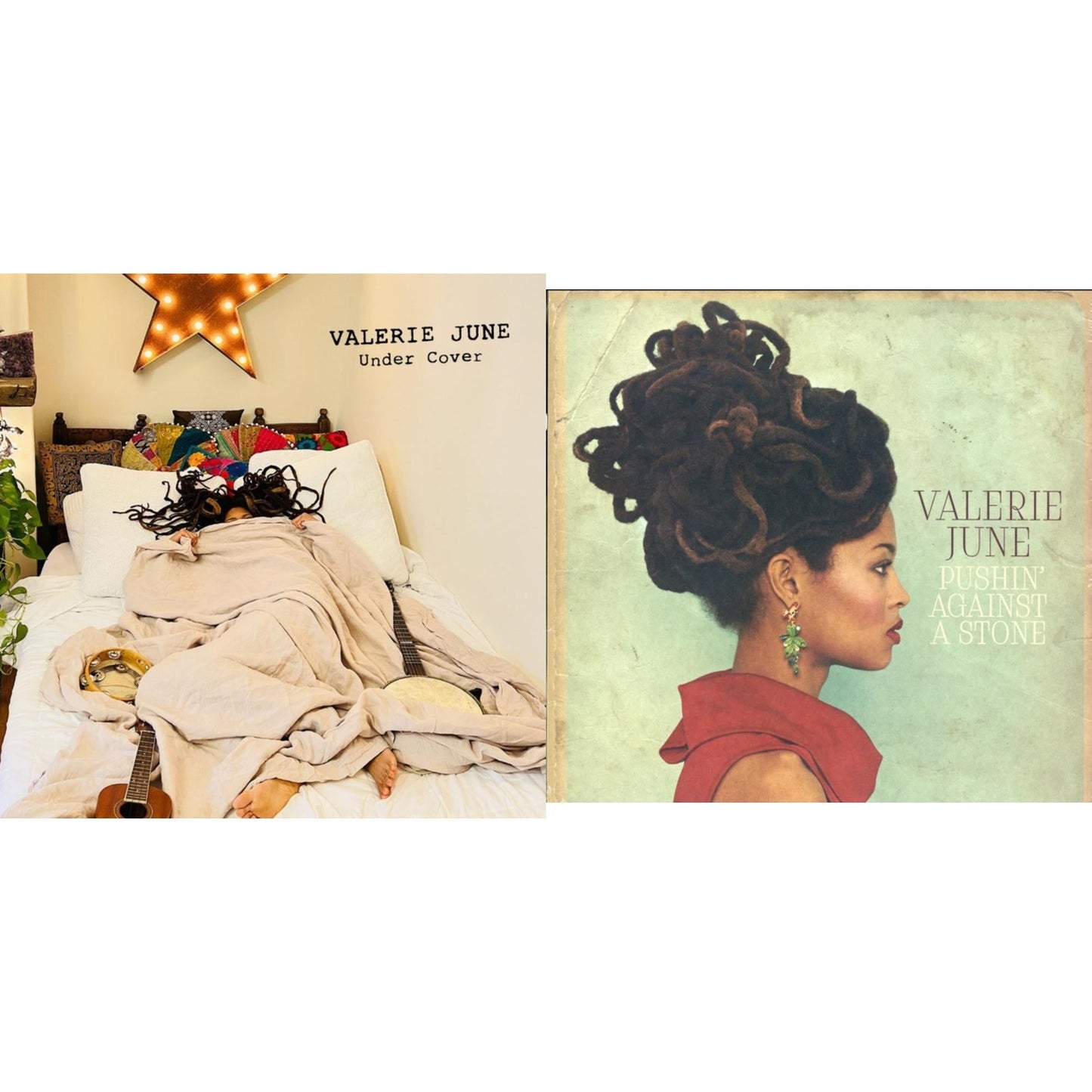 Pushin' Against A Stone & Under Cover (Magenta Red LP Vinyl)