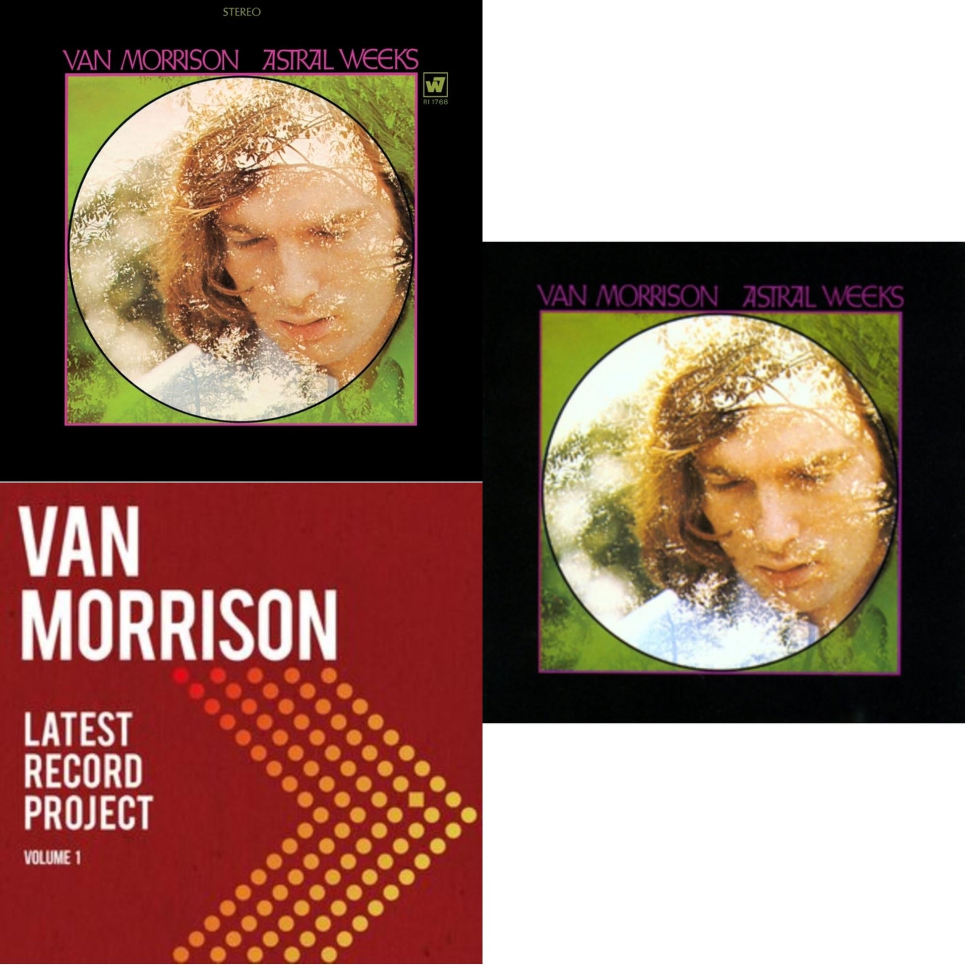 This is a 3 LP Vinyl SKU bundle.
1.This LP Vinyl is brand new.Format: LP VinylMusic Style: Classic RockThis item's title is: Astral Weeks (Olive LP Vinyl) (Rocktober)Artist: Van MorrisonLabel: Warner RecordsBarcode: 081227827304Release Date: 10/6/2023
2.This LP Vinyl is brand new.
