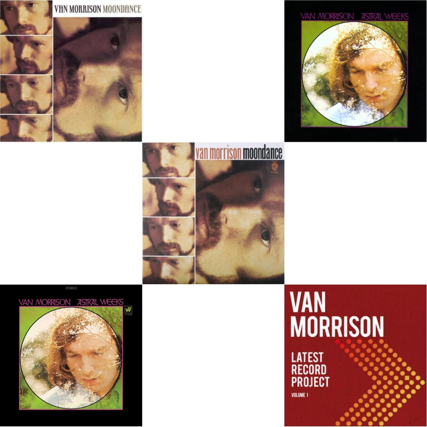 This is a 5 LP Vinyl SKU bundle.
1.This LP Vinyl is brand new.Format: LP VinylThis item's title is: Moondance (Deluxe/3LP)Artist: Van MorrisonBarcode: 081227820992Release Date: 12/1/2023
2.This LP Vinyl is brand new.