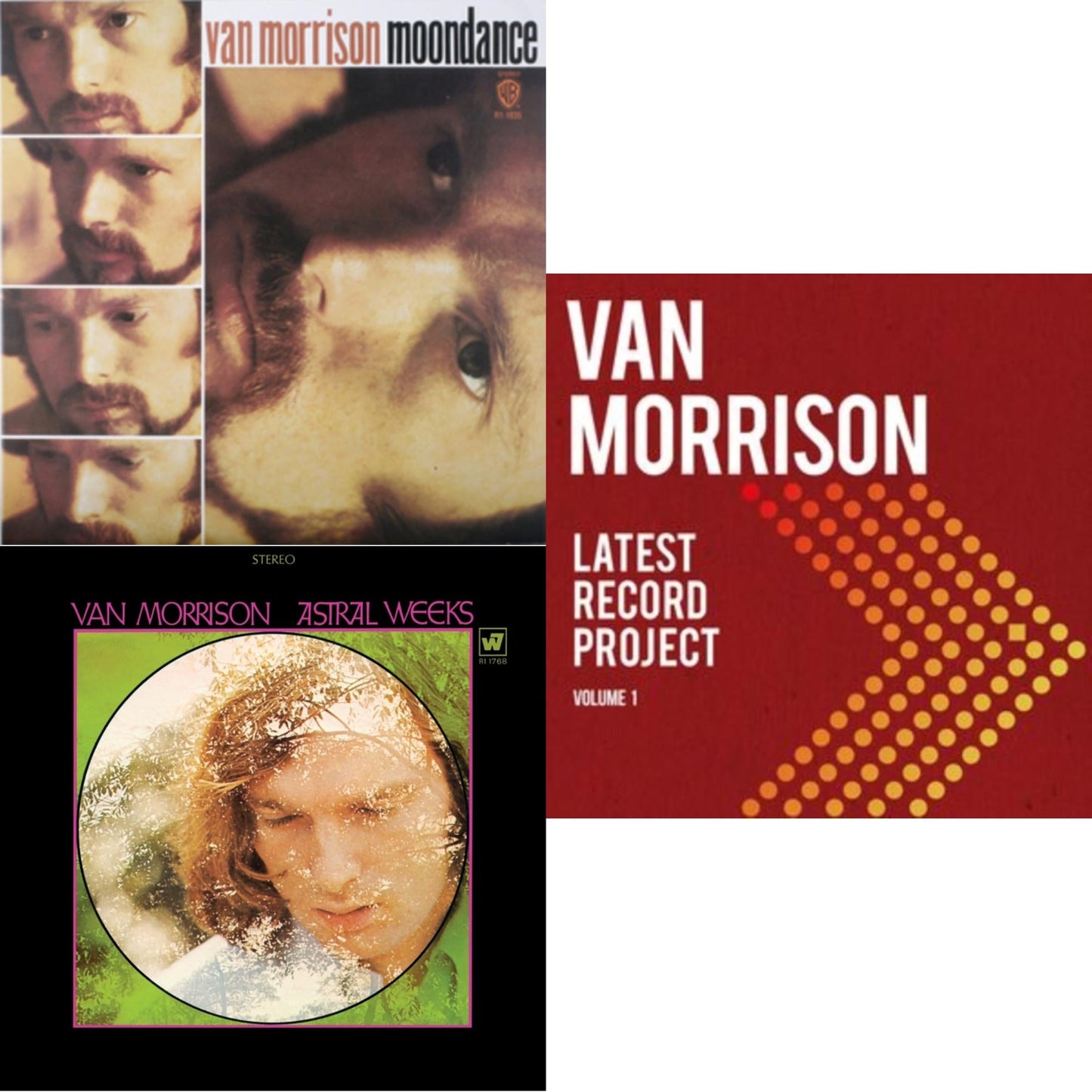 This is a 3 LP Vinyl SKU bundle.
1.This LP Vinyl is brand new.Format: LP VinylMusic Style: Classic RockThis item's title is: Astral Weeks (Olive LP Vinyl) (Rocktober)Artist: Van MorrisonLabel: Warner RecordsBarcode: 081227827304Release Date: 10/6/2023
2.This LP Vinyl is brand new.