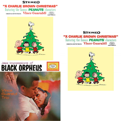 This is a 3 LP Vinyl SKU bundle.
1.This LP Vinyl is brand new.Format: LP VinylMusic Style: Cool JazzThis item's title is: Charlie Brown Christmas (180G)Artist: Vince Trio GuaraldiLabel: CRAFT RECORDINGSBarcode: 888072035485Release Date: 11/17/2017
2.This LP Vinyl is brand new.
