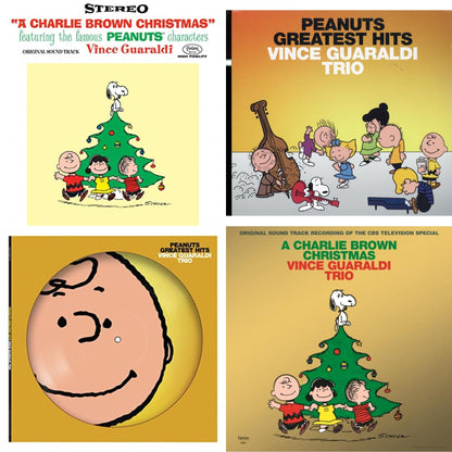 This is a 4 LP Vinyl SKU bundle.
1.This LP Vinyl is brand new.Format: LP VinylMusic Style: Cool JazzThis item's title is: Charlie Brown Christmas (180G)Artist: Vince Trio GuaraldiLabel: CRAFT RECORDINGSBarcode: 888072035485Release Date: 11/17/2017
2.This LP Vinyl is brand new.