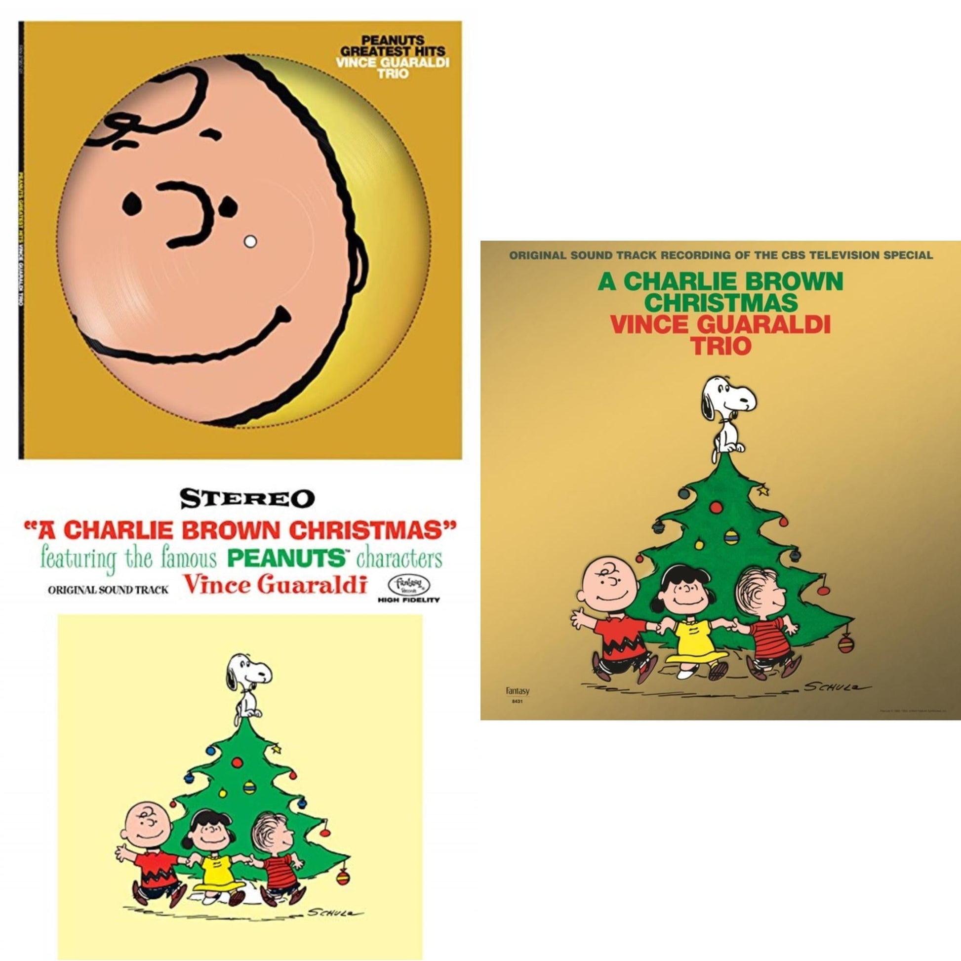 This is a 3 LP Vinyl SKU bundle.
1.This LP Vinyl is brand new.Format: LP VinylMusic Style: Contemporary JazzThis item's title is: Peanuts Greatest Hits (Picdisc)Artist: Vince Trio GuaraldiLabel: FANTASYBarcode: 888072379572Release Date: 3/11/2016
2.This LP Vinyl is brand new.