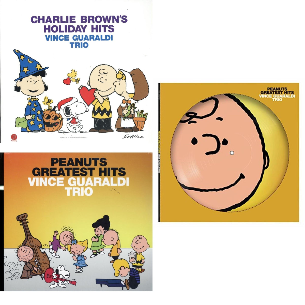 Charlie Brown's Holiday Hits & Peanuts Greatest Hits & Peanuts Greatest Hits (Picdisc)