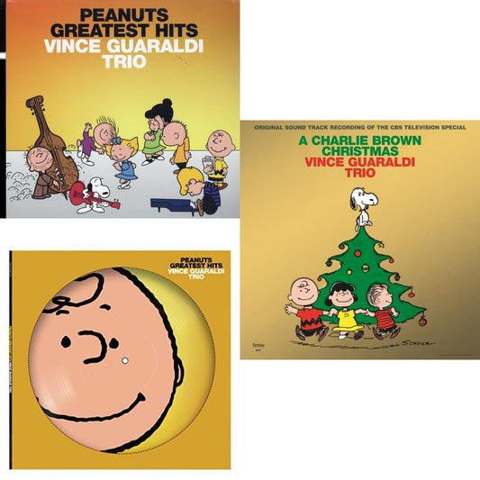 Peanuts Greatest Hits & Peanuts Greatest Hits (Picdisc) & Charlie Brown Christmas (2022 Gold Foil Edition)